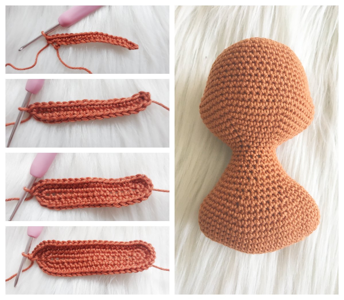 Blog-Inhaltsbild für 'Fuchspaar, kostenlose Häkelanleitung'